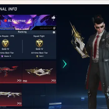 Blood Strike Accounts Collab Skin ASIA|3 Eternal Gun:M700-Seraph,P90-Empyrean,Uzi-Scorpius|3 Ultra Gun|Eternal