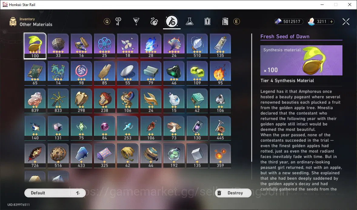 Honkai Star Rail Accounts [ASIA] TL 70 | 18 Limit | The Herta | Tribbie | He image 6