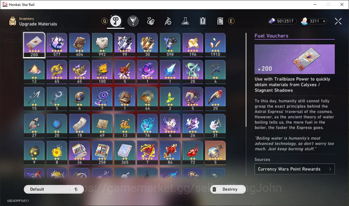 Honkai Star Rail Accounts [ASIA] TL 70 | 18 Limit | The Herta | Tribbie | He image 9
