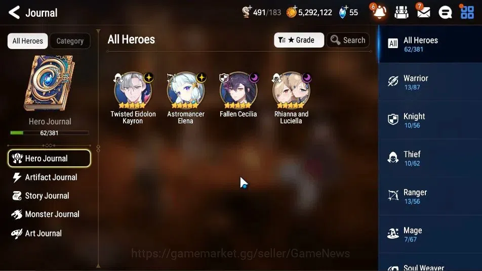 Epic Seven Accounts GLOBAL Unverif|New Era|4 ML(Rhiana N Luciel,TE Kay image 6