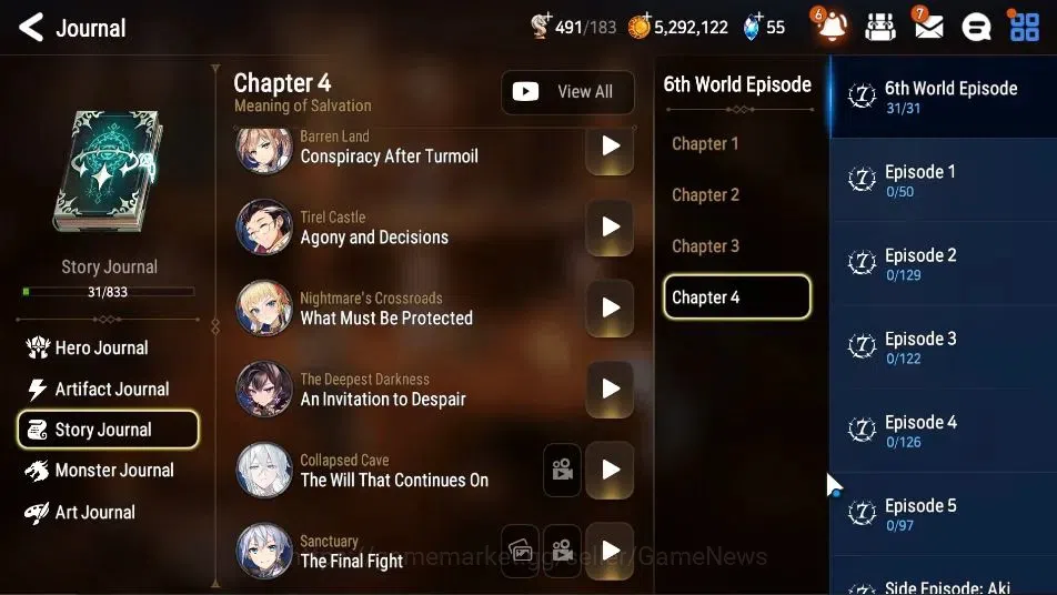 Epic Seven Accounts GLOBAL Unverif|New Era|4 ML(Rhiana N Luciel,TE Kay image 9