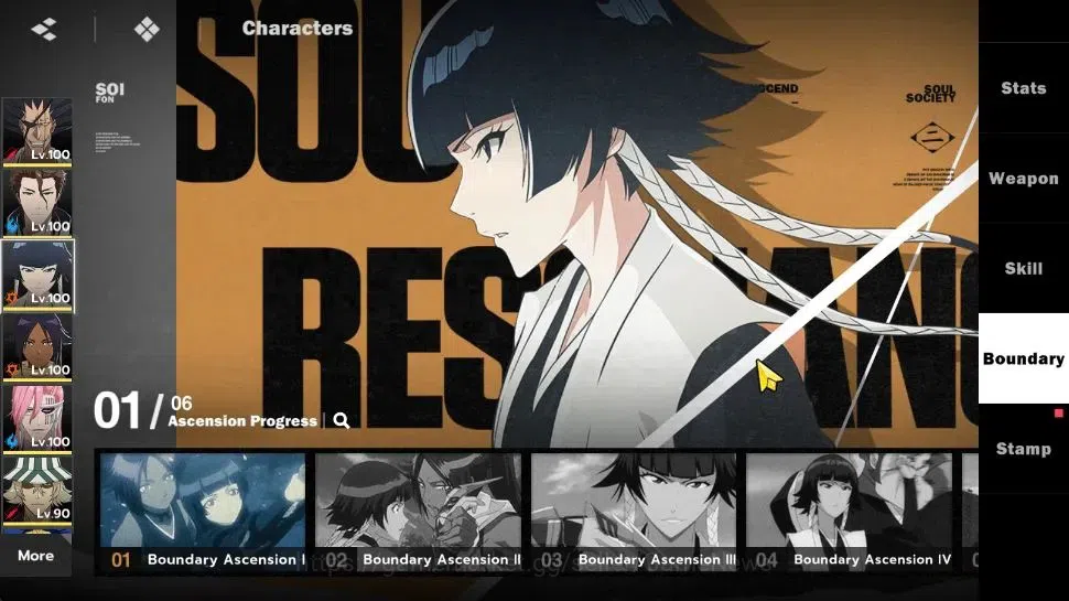 BLEACH: Soul Resonance Accounts NuverseSEA|LV 74|12 SSR[KenpachiB2,AizenB2,SoiB1,Y image 13