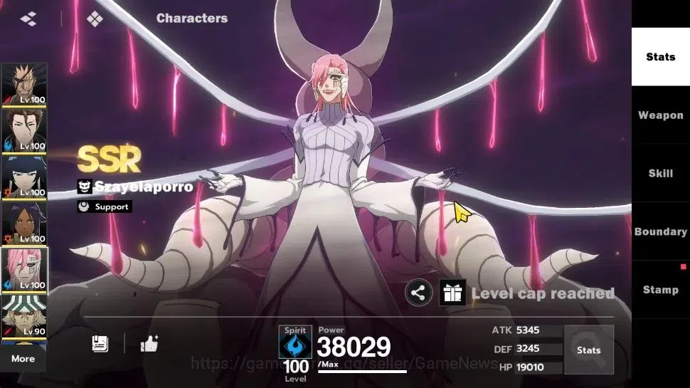 BLEACH: Soul Resonance Accounts NuverseSEA|LV 74|12 SSR[KenpachiB2,AizenB2,SoiB1,Y image 19