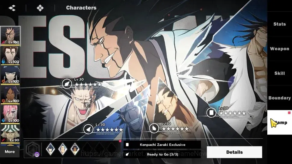 BLEACH: Soul Resonance Accounts NuverseSEA|LV 74|12 SSR[KenpachiB2,AizenB2,SoiB1,Y image 6