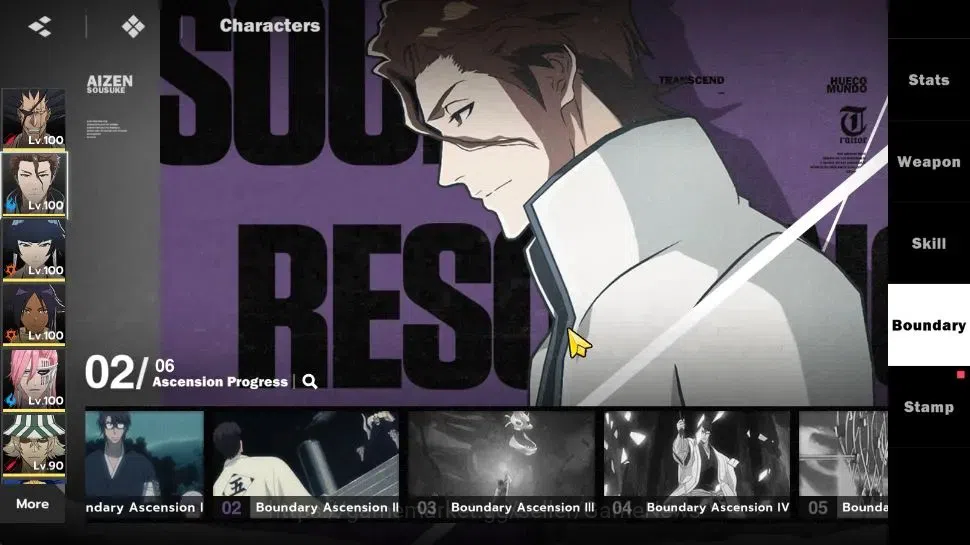 BLEACH: Soul Resonance Accounts NuverseSEA|LV 74|12 SSR[KenpachiB2,AizenB2,SoiB1,Y image 9