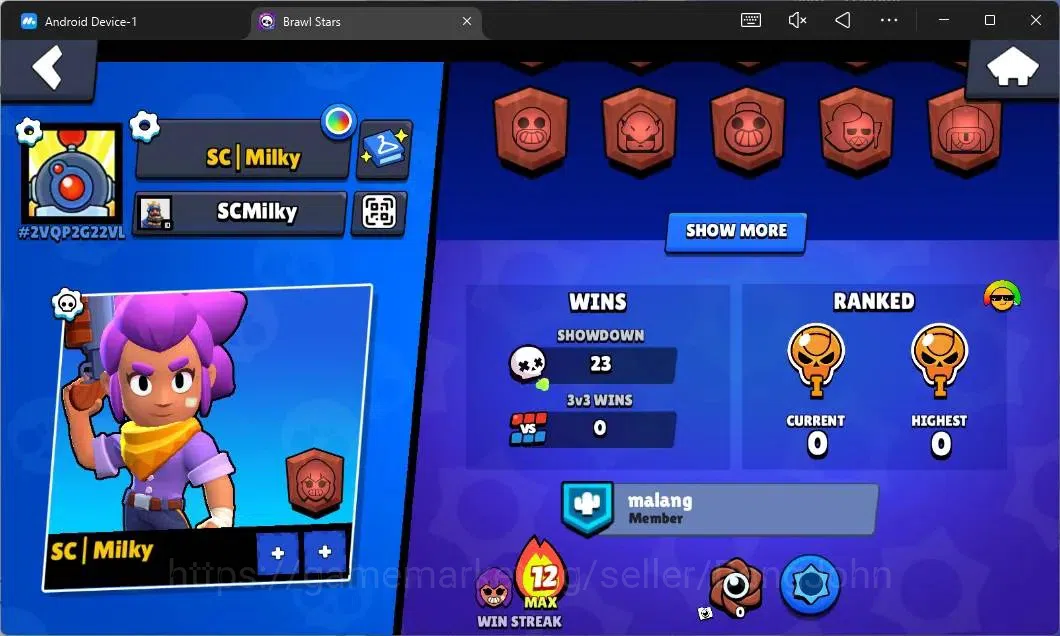 Brawl Stars Accounts Global|435 Thropy|11 Brawler|1 Max Hypercharge (Sh image 3