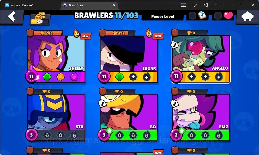 Brawl Stars Accounts Global|435 Thropy|11 Brawler|1 Max Hypercharge (Sh image 5