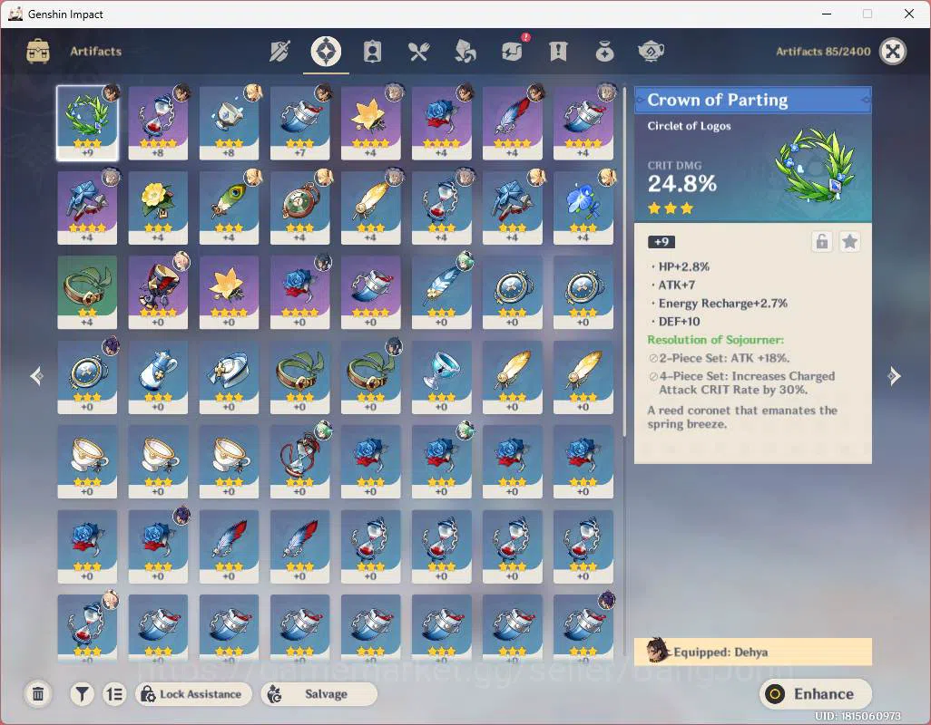 Genshin Impact Accounts ASIA|AR 23|1 limit+ 1 standard(Lauma, Dehya) etc|  image 11