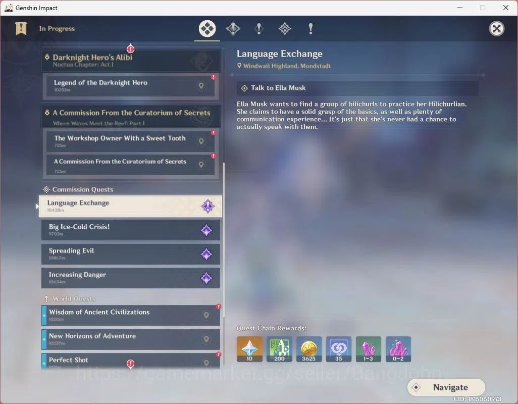 Genshin Impact Accounts ASIA|AR 23|1 limit+ 1 standard(Lauma, Dehya) etc|  image 3