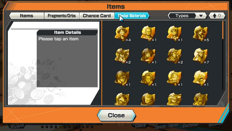 One Piece Bounty Rush Accounts Others GLOBAL | 3 ex, FR shanks, Kozuki Oden, St ethan baron check detail OPBR172B 11
