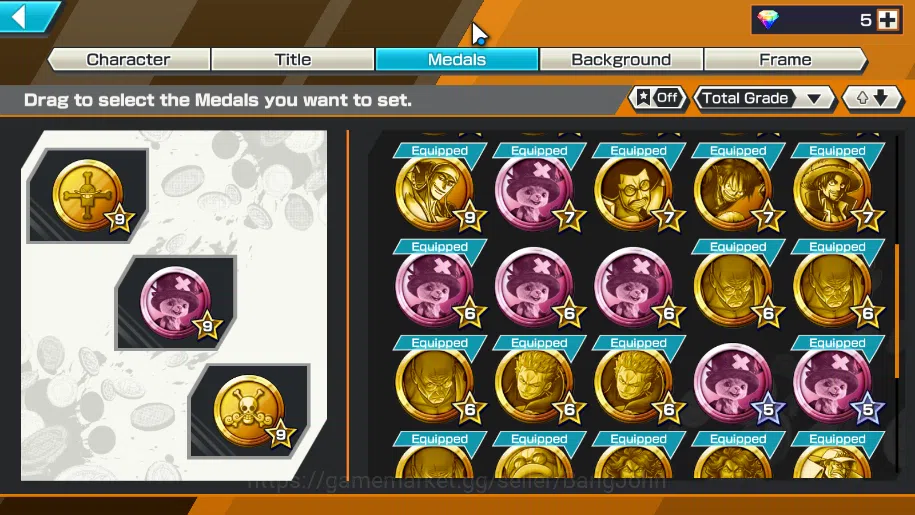 One Piece Bounty Rush Accounts Others GLOBAL | 3 ex, FR shanks, Kozuki Oden, St ethan baron check detail OPBR172B 3