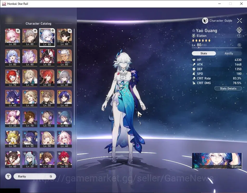 Honkai Star Rail Accounts ASIA|TL 69|Hypercarry Team|12 Limited|[YaoGuang+Si image 4