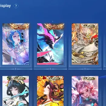 Honor of Kings Accounts Others Global|115H 357S|2 Honor Crystal|2 Mythic|11 Flawless|8 Precious Collab|2 Collab JJK|3