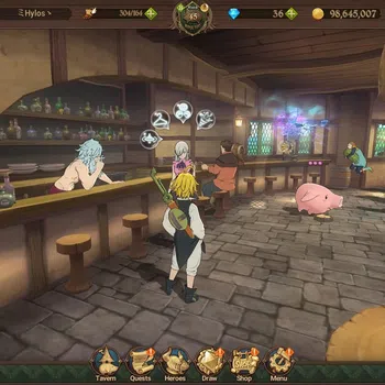 The Seven Deadly Sins: Grand Cross Accounts Endgame GLOBAL|3M CC|135 LS+36 DM|2 LR+8 UR+Collab