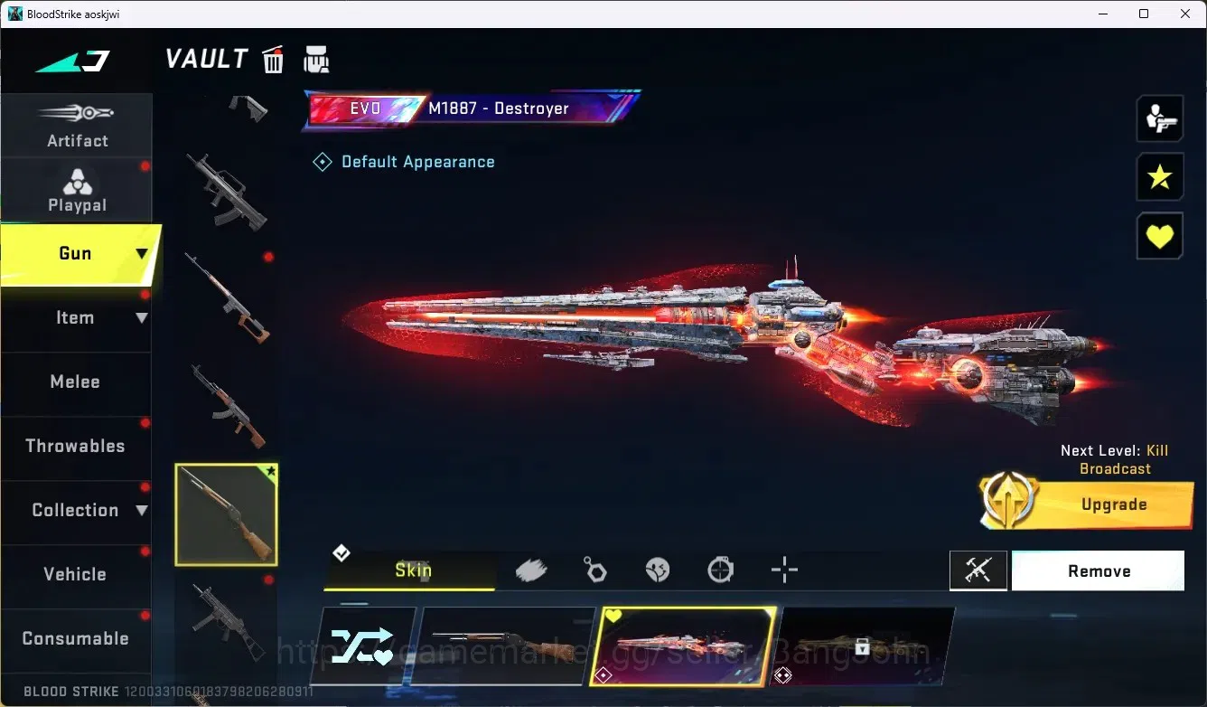 Blood Strike Accounts ASIA|1 Evo Gun: M1887 - Destroyer | 2 Legendary Gu image 2