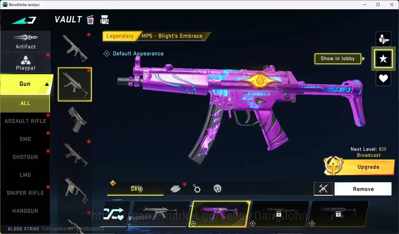 Blood Strike Accounts ASIA|1 Evo Gun: M1887 - Destroyer | 2 Legendary Gu image 3