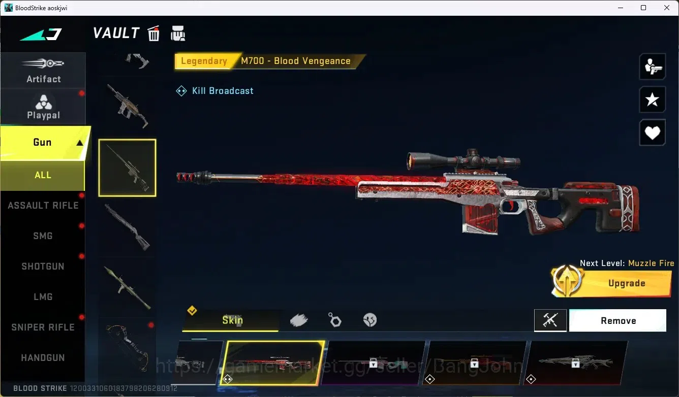 Blood Strike Accounts ASIA|1 Evo Gun: M1887 - Destroyer | 2 Legendary Gu image 4