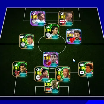 eFootball Legends & Iconic Players Mobile|PES 2026|Mbappe & Rooney Phenom Finishing,S image 1