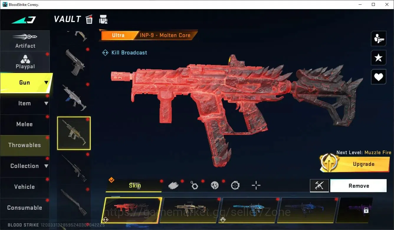 Blood Strike Accounts ASIA|4 ETERNAL|1 EVO: FAL-Evolved Draco|2 MEELEE|4 image 13