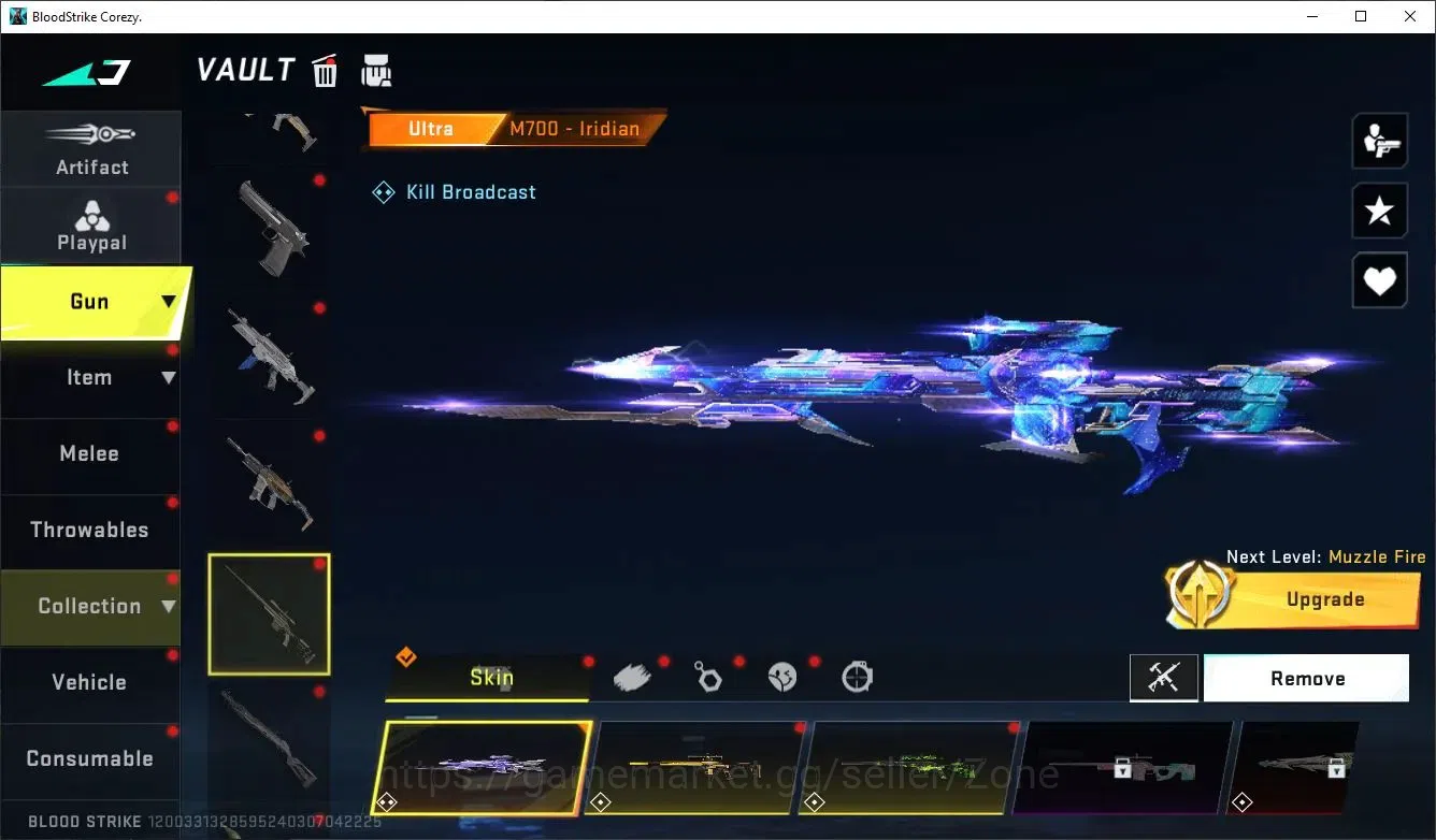 Blood Strike Accounts ASIA|4 ETERNAL|1 EVO: FAL-Evolved Draco|2 MEELEE|4 image 14