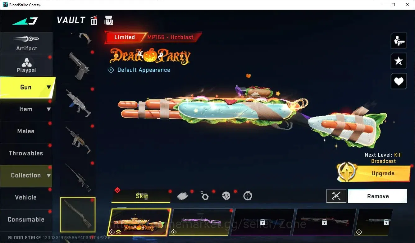 Blood Strike Accounts ASIA|4 ETERNAL|1 EVO: FAL-Evolved Draco|2 MEELEE|4 image 15