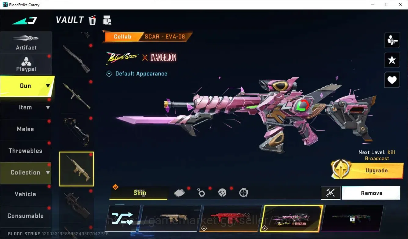 Blood Strike Accounts ASIA|4 ETERNAL|1 EVO: FAL-Evolved Draco|2 MEELEE|4 image 16