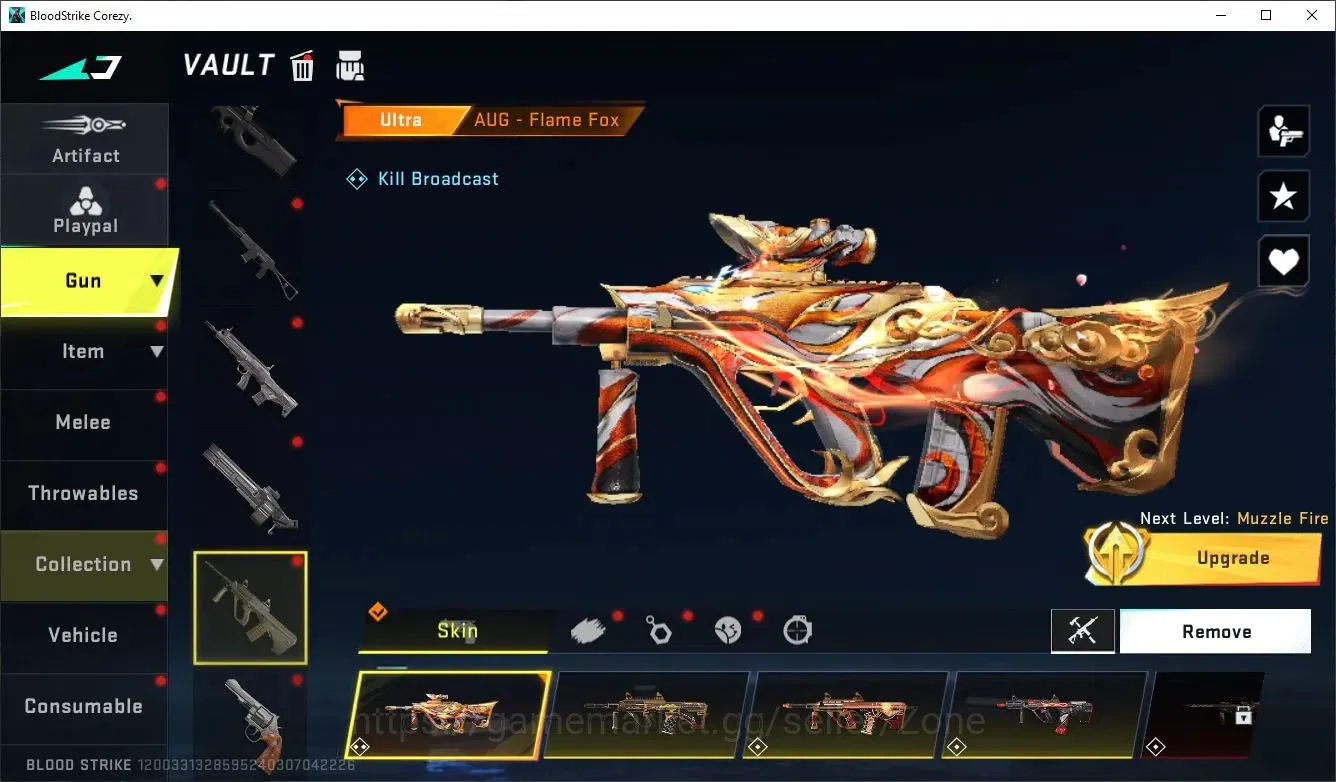Blood Strike Accounts ASIA|4 ETERNAL|1 EVO: FAL-Evolved Draco|2 MEELEE|4 image 19