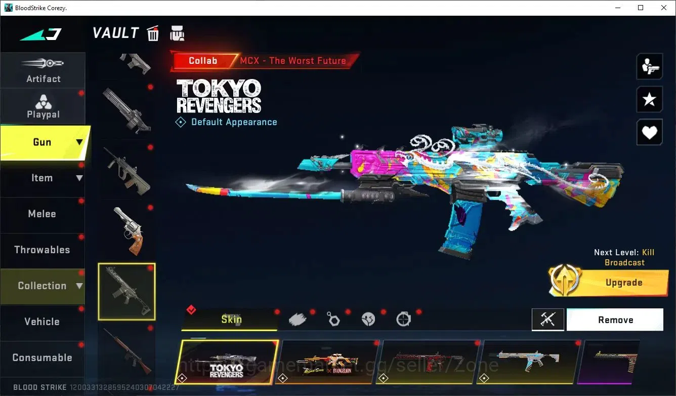 Blood Strike Accounts ASIA|4 ETERNAL|1 EVO: FAL-Evolved Draco|2 MEELEE|4 image 20