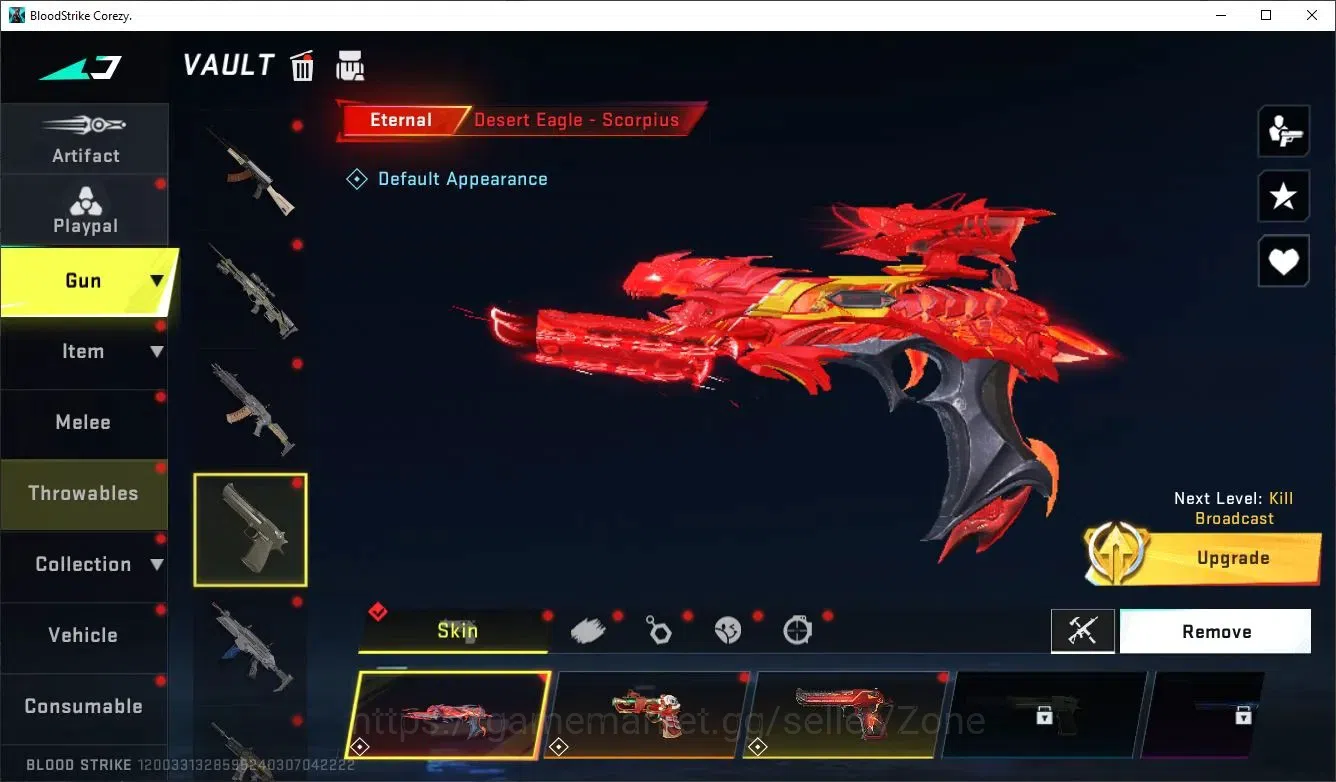 Blood Strike Accounts ASIA|4 ETERNAL|1 EVO: FAL-Evolved Draco|2 MEELEE|4 image 3