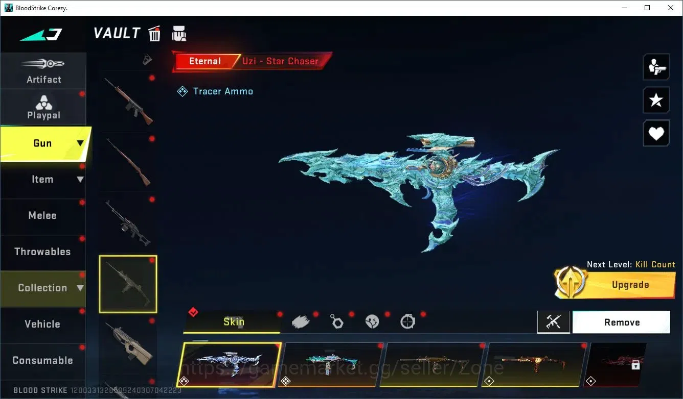 Blood Strike Accounts ASIA|4 ETERNAL|1 EVO: FAL-Evolved Draco|2 MEELEE|4 image 5