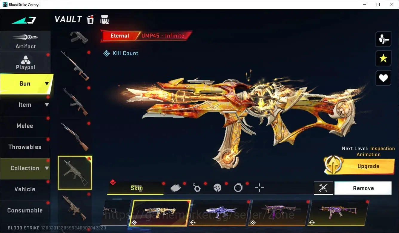 Blood Strike Accounts ASIA|4 ETERNAL|1 EVO: FAL-Evolved Draco|2 MEELEE|4 image 6