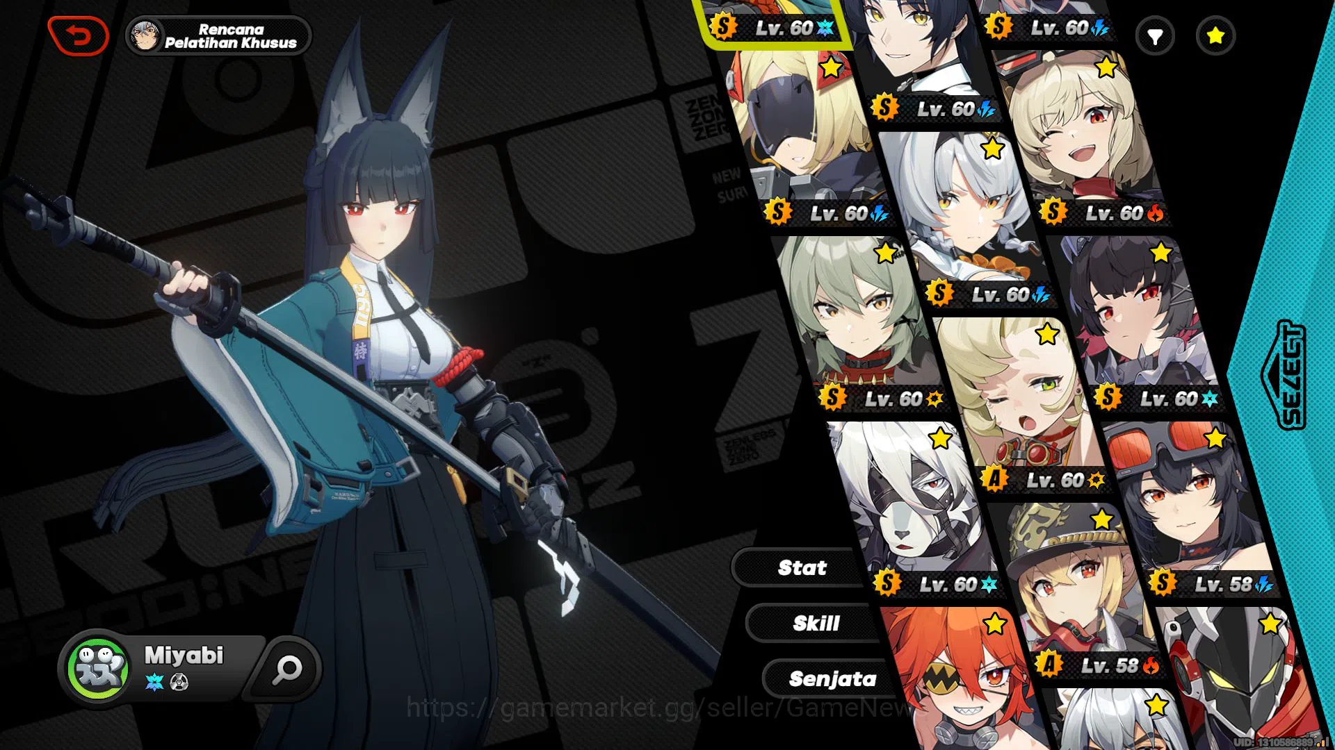 Zenless Zone Zero Accounts Asia IK60|PRemium Team Miyabi|16 Limit(Anby+Sign,M image 11
