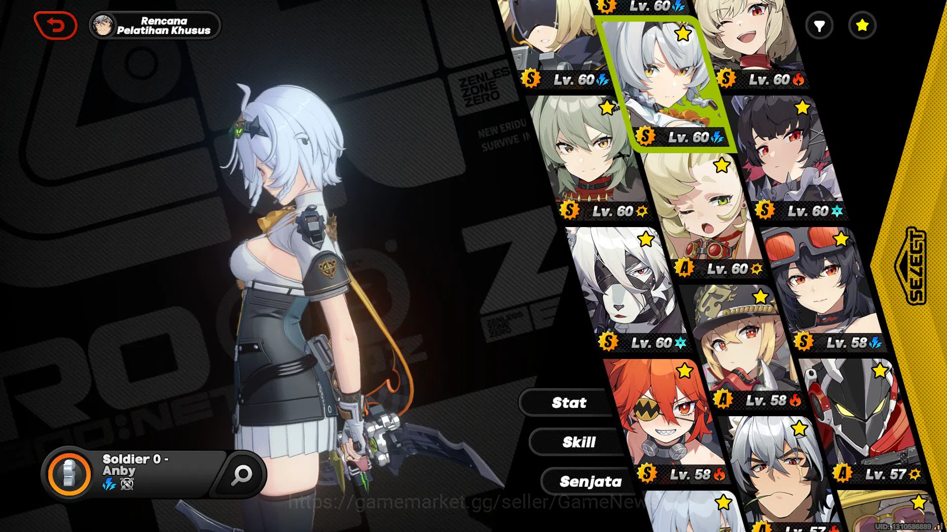 Zenless Zone Zero Accounts Asia IK60|PRemium Team Miyabi|16 Limit(Anby+Sign,M image 12
