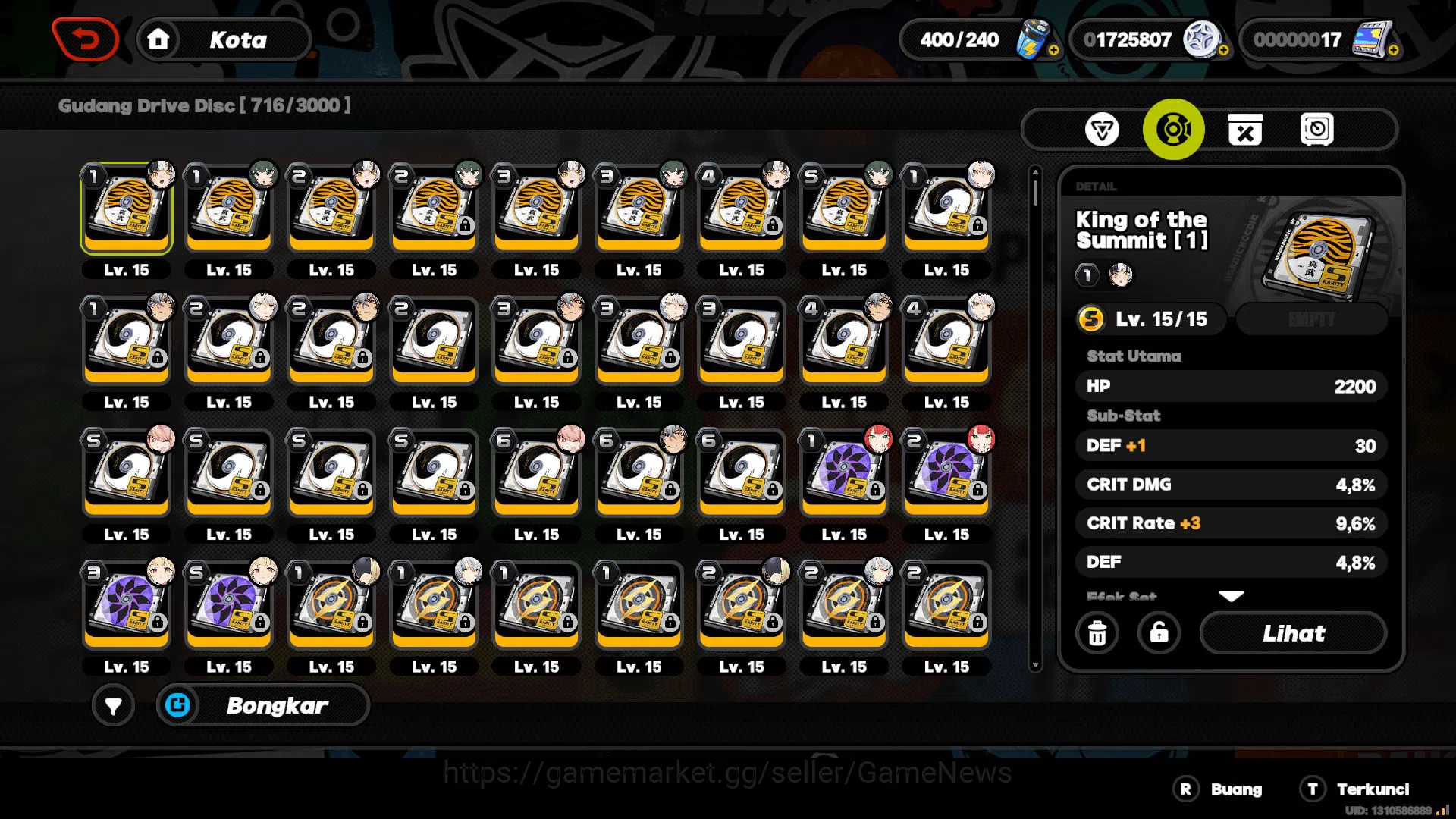 Zenless Zone Zero Accounts Asia IK60|PRemium Team Miyabi|16 Limit(Anby+Sign,M image 5