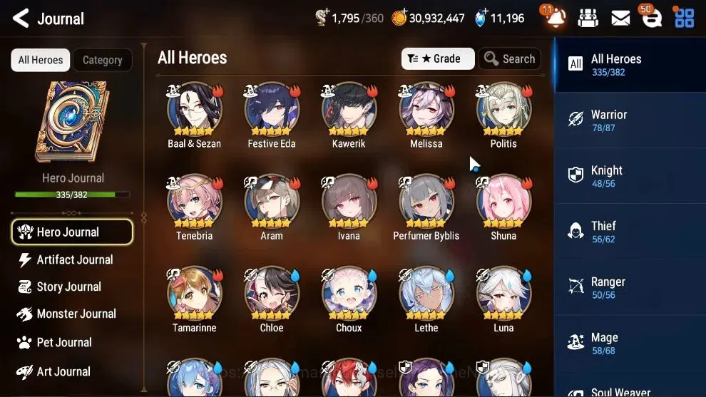Epic Seven Accounts ASIA Verif|44 ML(Many Limited Char META,Hero 335/3 image 14