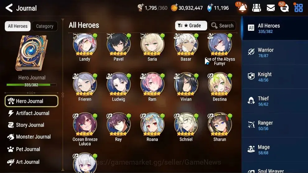 Epic Seven Accounts ASIA Verif|44 ML(Many Limited Char META,Hero 335/3 image 19