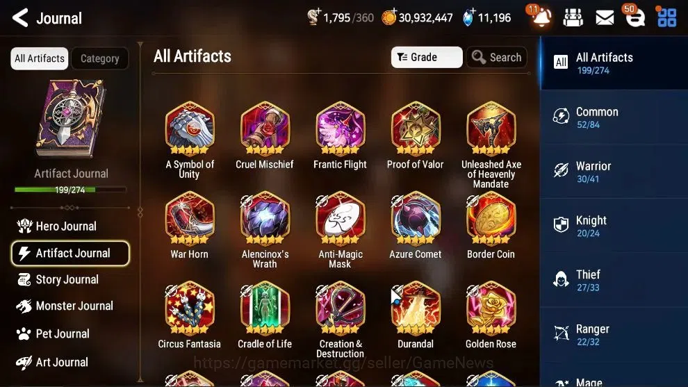 Epic Seven Accounts ASIA Verif|44 ML(Many Limited Char META,Hero 335/3 image 20