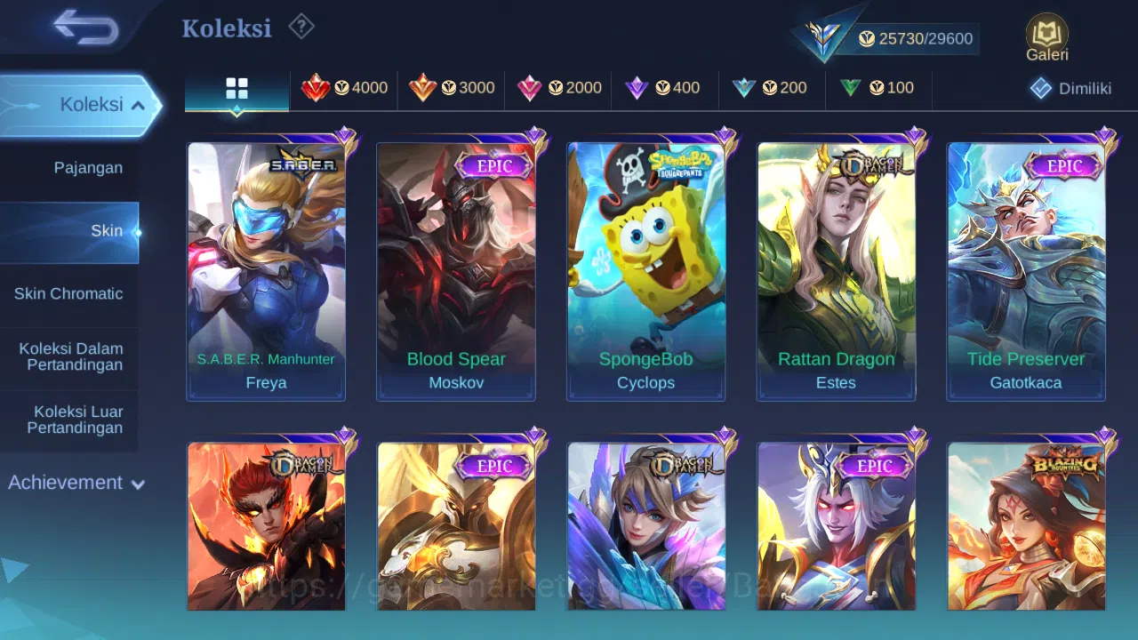Mobile Legends: Bang Bang Accounts Hero 76 Skin 135 | CC Natalia | Lightborn Tigreal image 4