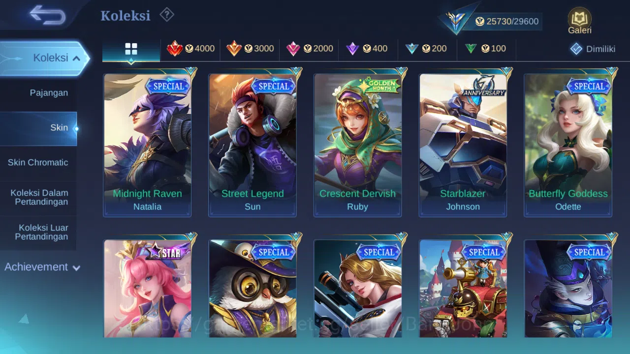 Mobile Legends: Bang Bang Accounts Hero 76 Skin 135 | CC Natalia | Lightborn Tigreal image 8