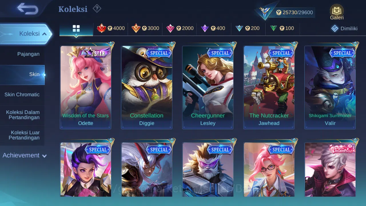 Mobile Legends: Bang Bang Accounts Hero 76 Skin 135 | CC Natalia | Lightborn Tigreal image 9