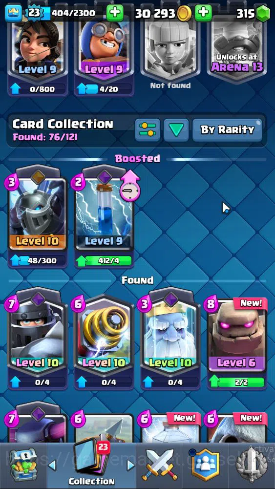 Clash Royale Accounts Midgame Lv 23|Trophy 4167|KTL 9|Limit Skin|Card 76| 1 EVO 3 Legendary 20 Epic 26 Rare 27 Common|Take 11