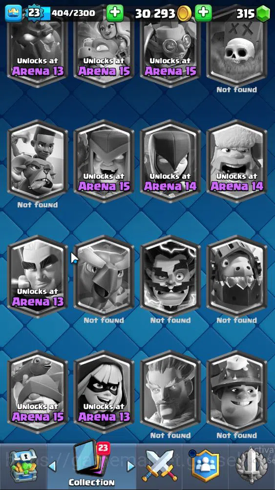 Clash Royale Accounts Midgame Lv 23|Trophy 4167|KTL 9|Limit Skin|Card 76| 1 EVO 3 Legendary 20 Epic 26 Rare 27 Common|Take 17
