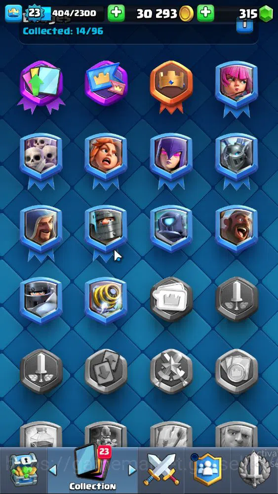 Clash Royale Accounts Midgame Lv 23|Trophy 4167|KTL 9|Limit Skin|Card 76| 1 EVO 3 Legendary 20 Epic 26 Rare 27 Common|Take 9