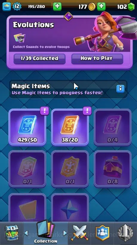 Clash Royale Accounts Lvl 12|Trophy 932|KTL 6|Best Starter Account|Card  image 6