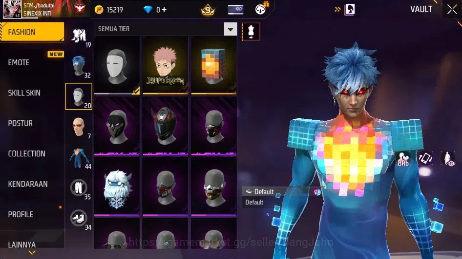 Free Fire Accounts Indonesia | Vault 253| M1887- Golden Glare, Hand o image 5