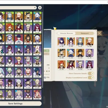 Genshin Impact Accounts Others ASIA|AR 53|9 Limited + 1 (*5Weapon)|(Mavuika,Columbina,Raiden
