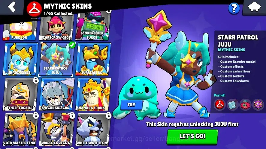 Brawl Stars Accounts Global|2234 Tropyh|26 Brawlers-5 Max Lv.|3 Hyperch image 13