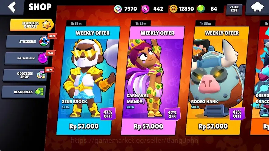 Brawl Stars Accounts Global|2234 Tropyh|26 Brawlers-5 Max Lv.|3 Hyperch image 4