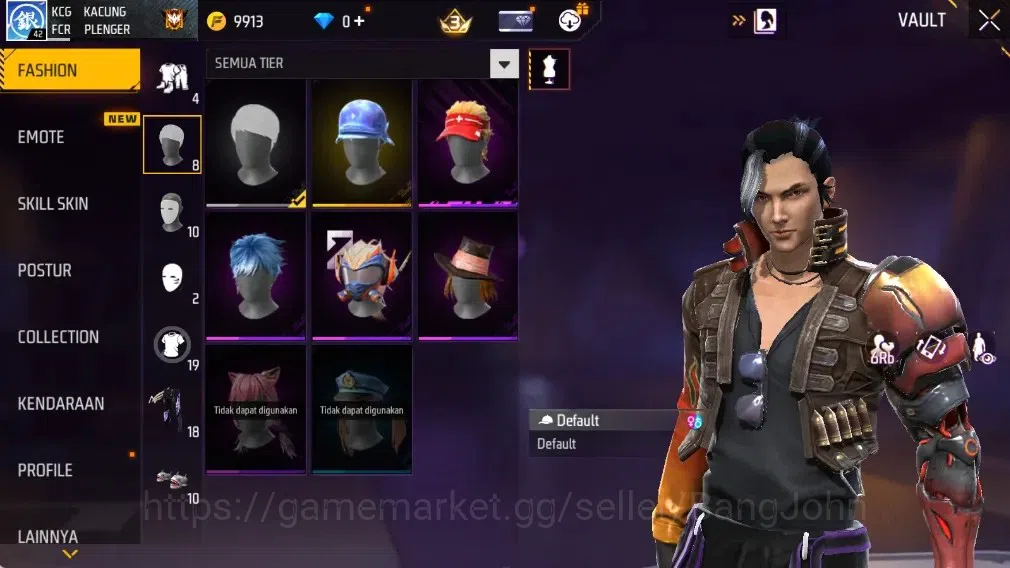 Free Fire Accounts Indonesia | M1887- Hand of Hope| AN94 - Tsunami Bo image 5