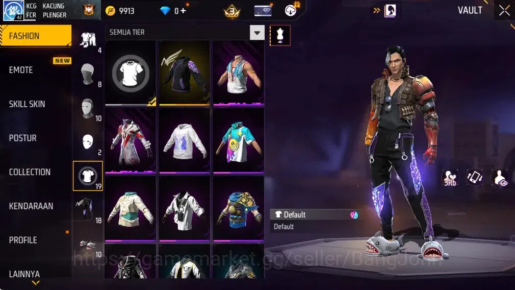 Free Fire Accounts Indonesia | M1887- Hand of Hope| AN94 - Tsunami Bo image 8